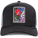 svart-trucker-keps-m-flowers-hft-fran-djinns