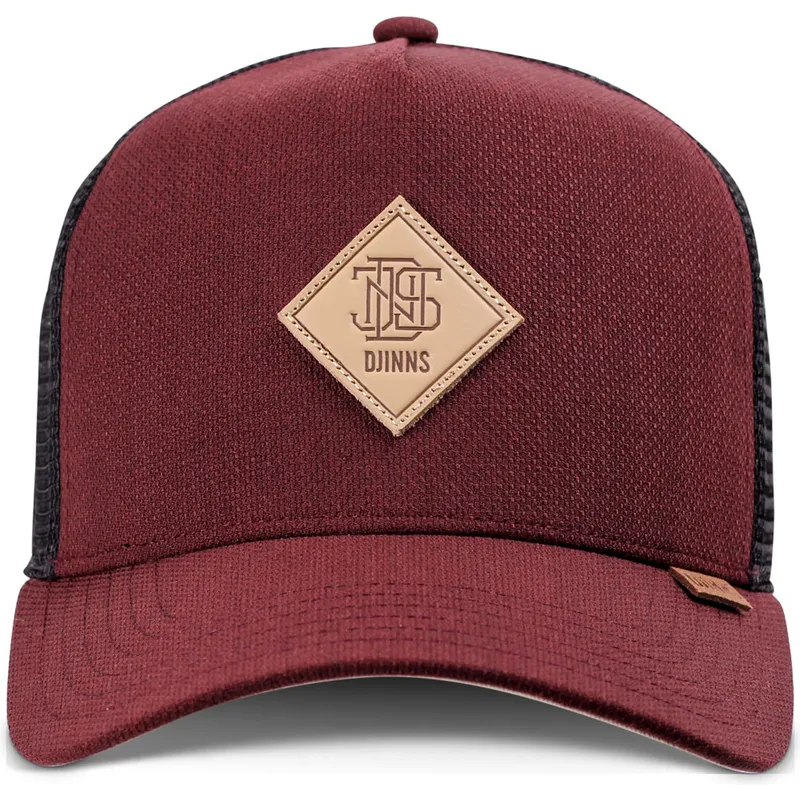 rod-och-svart-trucker-keps-plainlace-hft-fran-djinns