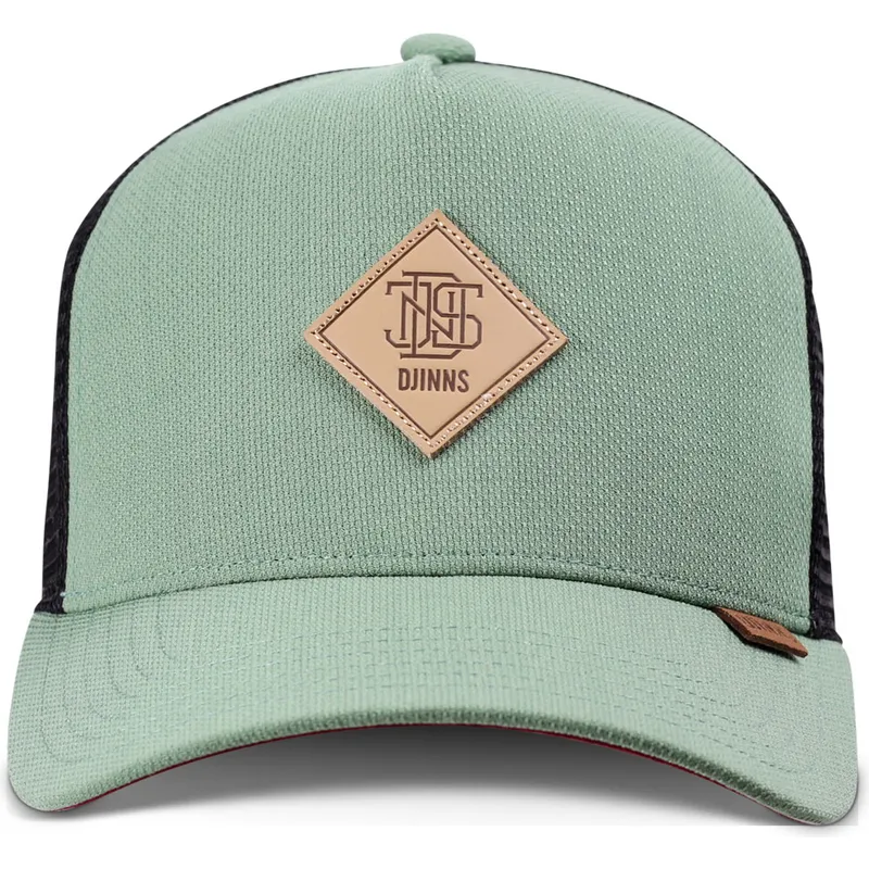 gron-och-svart-trucker-keps-plainlace-hft-fran-djinns