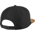 svart-och-brun-platt-snapbackkeps-honey-knit-fran-djinns