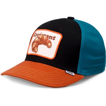 Djinns Food Croissant Basic flerfärgad böjd snapback-keps för barn