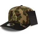 justerbar-kurvskarm-keps-med-kamouflage-19twenty-brushed-cotton-three-looms-duck-los-angeles-dodgers-mlb-fran-new-era