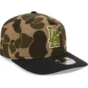 justerbar-kurvskarm-keps-med-kamouflage-19twenty-brushed-cotton-three-looms-duck-los-angeles-dodgers-mlb-fran-new-era
