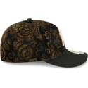 new-york-yankees-mlb-new-era-59fifty-low-profile-floral-cord-three-looms-printed-corduroy-svart-justerbar-bojd-keps