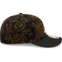 atlanta-braves-mlb-new-era-59fifty-low-profile-floral-cord-three-looms-printed-corduroy-svart-justerbar-kurvad-keps