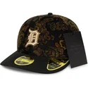 svart-bojd-keps-justerbar-59fifty-low-profile-floral-cord-three-looms-printed-corduroy-fran-detroit-tigers-mlb-av-new-era