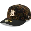svart-bojd-passform-59fifty-low-profile-floral-cord-three-looms-printed-corduroy-keps-fran-detroit-tigers-mlb-av-new-era