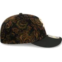 svart-bojd-keps-justerbar-59fifty-low-profile-floral-cord-three-looms-printed-corduroy-fran-chicago-white-sox-mlb-av-new-era