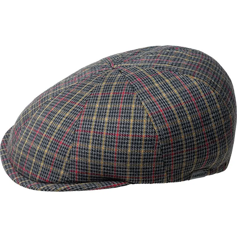 boina-gra-pattern-flexfit-gra-rutigt-fran-kangol