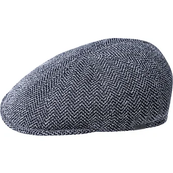 Boina Pattern Flexfit Marled Navy i marinblå från Kangol