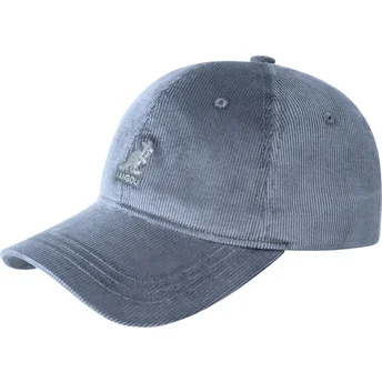 Kangol justerbar blå denim baseballkeps med böjd skärm