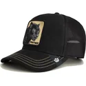 svart-truckerkeps-panter-panther-golden-suede-the-farm-fran-goorin-bros
