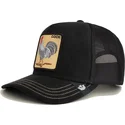 svart-truckerkeps-tupp-cock-golden-suede-the-farm-av-goorin-bros