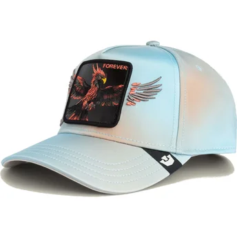 Goorin Bros. Fenix Forever Never Stop Never Stopping Wings The Farm flerfärgad böjd snapback-keps.