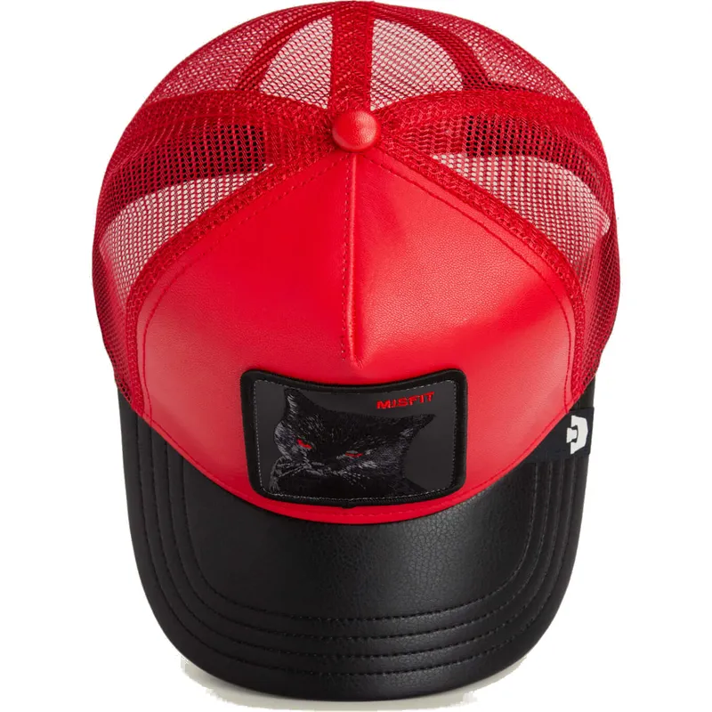 rod-och-svart-trucker-keps-katt-misfit-courtside-the-farm-fran-goorin-bros