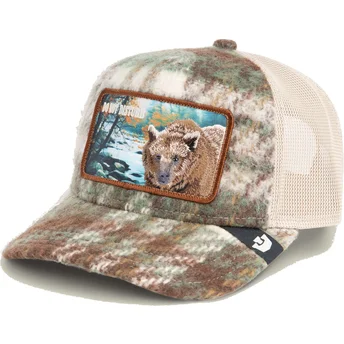 Goorin Bros. Brun Truckerkeps Björn Do Not Disturb Don't Poke The Bear Homestead The Farm.