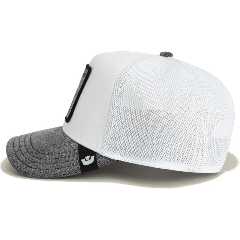 truckerkeps-vit-och-gra-hund-rottweiler-bad-boy-denim-the-farm-fran-goorin-bros