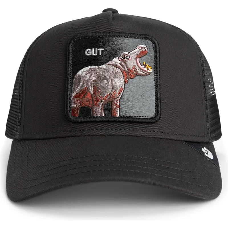 svart-truckerkeps-flodhast-gut-hippo-sport-the-farm-fran-goorin-bros