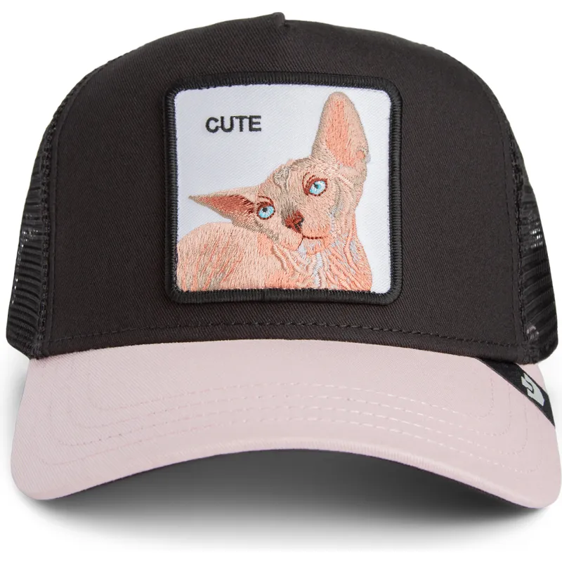 goorin-bros-the-farm-the-sphynx-sport-cute-cat-svart-truckerkeps