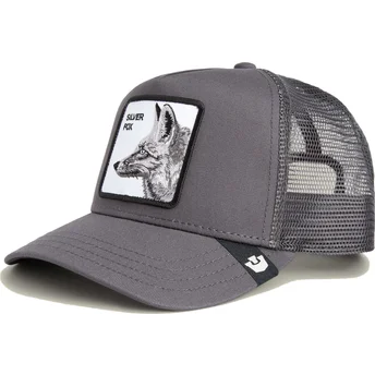 Kepsar böjd grå snapback Silver Foxxx The Farm Goorin Bros.
