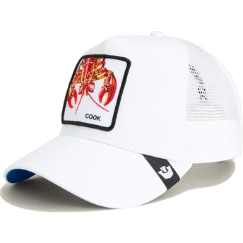 Vit trucker-keps för barn hummer Lemme Cook Mini The Farm från Goorin Bros.