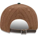 justerbar-9fifty-retro-crown-ull-pinstripe-brun-och-gron-platt-keps-oakland-athletics-mlb-fran-new-era