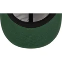 justerbar-9fifty-retro-crown-ull-pinstripe-brun-och-gron-platt-keps-oakland-athletics-mlb-fran-new-era