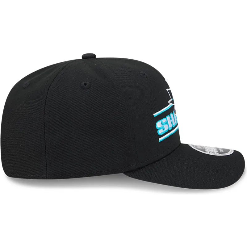 svart-kurvad-keps-snapback-9seventy-stretch-snap-stated-san-jose-sharks-nhl-fran-new-era