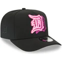 detroit-tigers-mlb-new-era-9fifty-a-frame-neon-svart-kurvad-snapback-keps