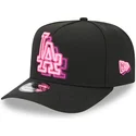 los-angeles-dodgers-mlb-new-era-9fifty-a-frame-neon-svart-bojd-skarm-snapback-keps