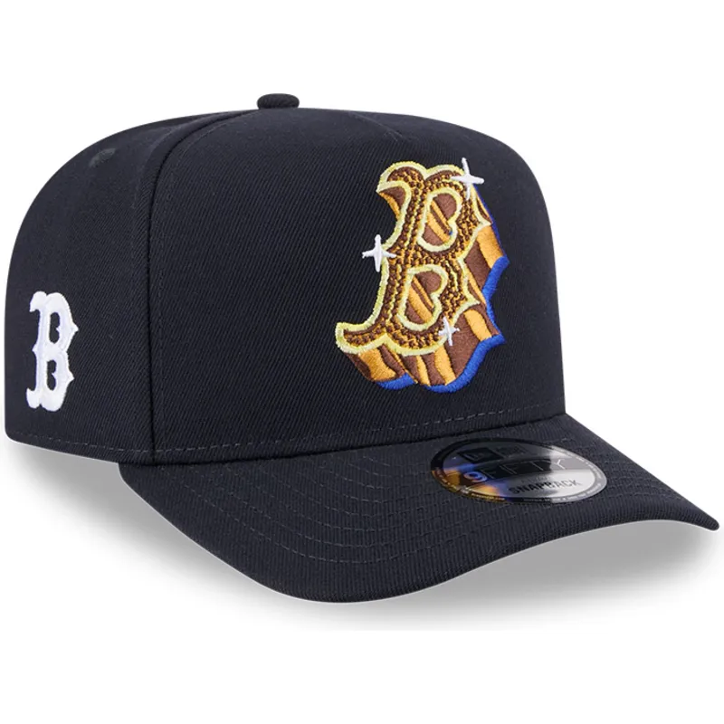 marinbla-kurvad-keps-snapback-9fifty-a-frame-emblem-boston-red-sox-mlb-fran-new-era