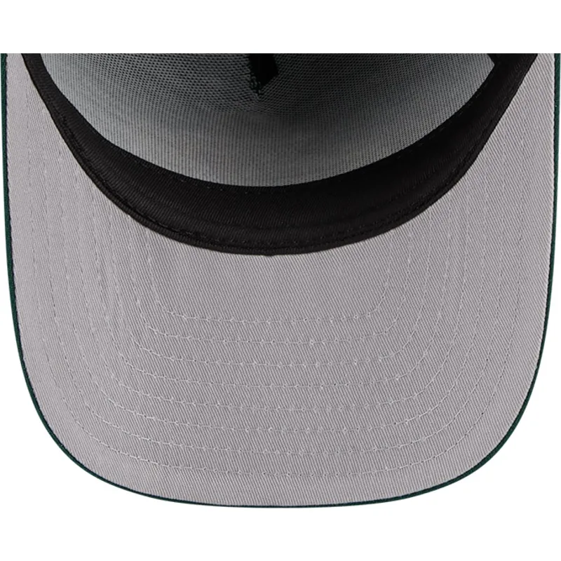 gron-kurvad-keps-snapback-9fifty-a-frame-emblem-oakland-athletics-mlb-fran-new-era