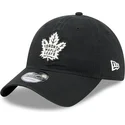 svart-bojd-justerbar-keps-9twenty-stamp-fran-toronto-maple-leafs-nhl-av-new-era