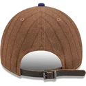 justerbar-brun-och-bla-bojd-keps-9twenty-a-frame-wool-pinstripe-los-angeles-dodgers-mlb-fran-new-era