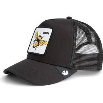 Svart truckerkeps Queen Bee med bi från Goorin Bros.