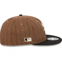 chicago-white-sox-mlb-new-era-9fifty-retro-crown-wool-pinstripe-justerbar-brun-och-svart-platt-keps