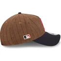 justerbar-9twenty-a-frame-wool-pinstripe-brun-och-marinbla-bojd-keps-boston-red-sox-mlb-fran-new-era