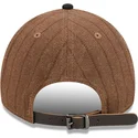 justerbar-brun-och-svart-bojd-keps-9twenty-a-frame-wool-pinstripe-chicago-white-sox-mlb-fran-new-era