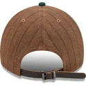 justerbar-brun-och-gron-kurvad-keps-9twenty-a-frame-wool-pinstripe-fran-oakland-athletics-mlb-av-new-era
