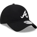 atlanta-braves-mlb-new-era-9twenty-justerbar-svart-bojd-keps-i-merinoull
