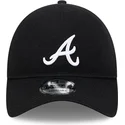 atlanta-braves-mlb-new-era-justerbar-svart-bojd-keps-9twenty-merino-wool