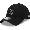 justerbar-svart-kurvad-keps-9twenty-merino-wool-boston-red-sox-mlb-fran-new-era