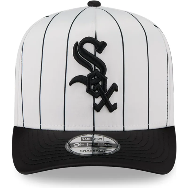 vit-och-svart-bojd-keps-snapback-9fifty-a-frame-satin-pinstripe-fran-chicago-white-sox-mlb-av-new-era
