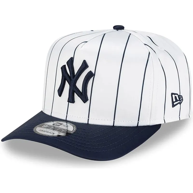 vit-och-marinbla-kurvad-keps-snapback-9fifty-a-frame-satin-pinstripe-new-york-yankees-mlb-fran-new-era