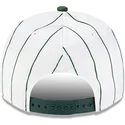 vit-och-gron-kurvad-keps-snapback-9fifty-a-frame-satin-pinstripe-oakland-athletics-mlb-fran-new-era