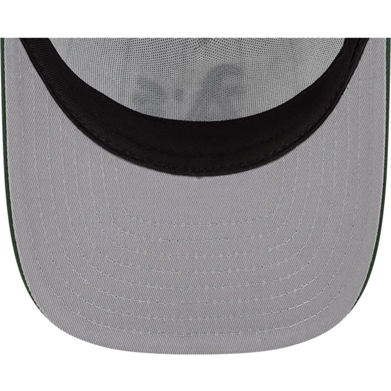 vit-och-gron-kurvad-keps-snapback-9fifty-a-frame-satin-pinstripe-oakland-athletics-mlb-fran-new-era