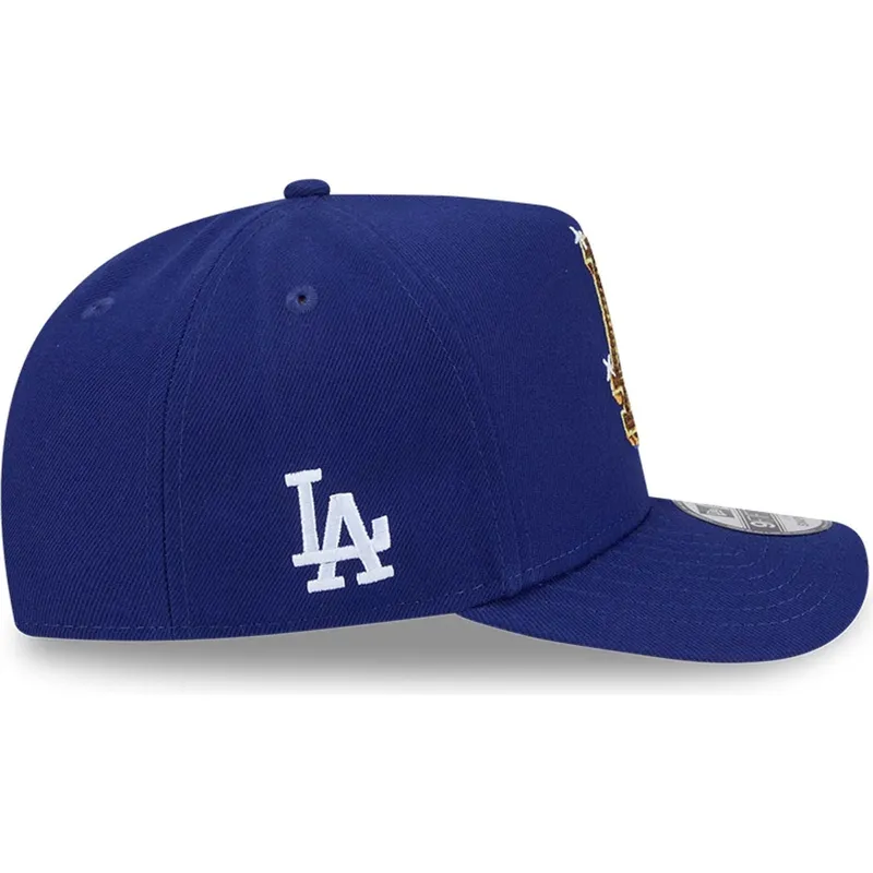 bla-kurvad-keps-snapback-9fifty-a-frame-emblem-los-angeles-dodgers-mlb-fran-new-era