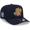 marinbla-bojd-snapback-keps-9fifty-a-frame-emblem-av-new-york-yankees-mlb-fran-new-era