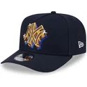 marinbla-bojd-snapback-keps-9fifty-a-frame-emblem-av-new-york-yankees-mlb-fran-new-era