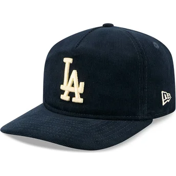 New Era Los Angeles Dodgers MLB Nostalgic Golfer marinblå snapback böjd skärm keps